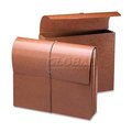 Smead Smead® 3-1/2" Accordion Expansion Wallets, Letter, Leather-Like Redrope 71353